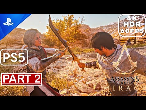 Assassin Creed Mirage PS5 - Gameplay Walkthrough (60FPS HDR 4K) Part 2 No Commentary