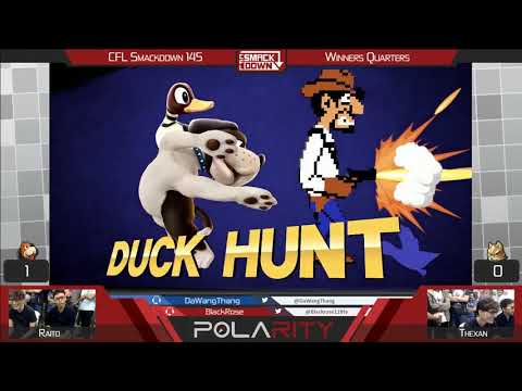 CFL Smackdown 145 WiiU - Raito (Duck Hunt) vs Thexan (Fox) - Winners Quarters