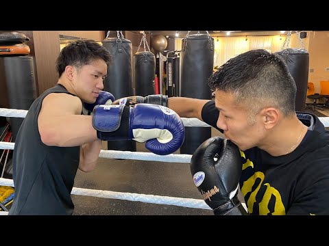 元ボクシング世界王者とスパーリングしてみた【内山高志vs朝倉海】