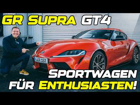 Toyota GR Supra GT4 Tribute | ECHTER Traumwagen mit HANDSCHALTUNG und 340PS! | REVIEW