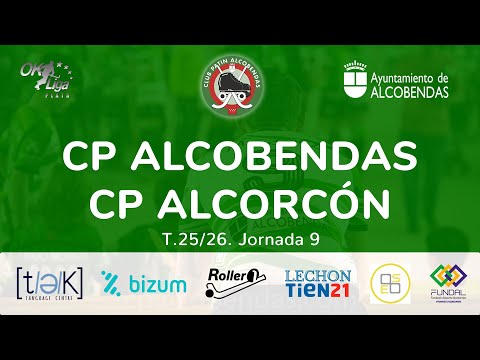 C.P. Alcobendas OK Plata - Club Patín Alcorcón. OK Liga Plata. T. 25/26. Jornada 9