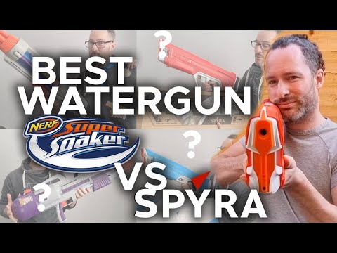 Best Water Gun 2024 | 2020s Spyra Vs 1990s Supersoaker