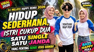 Download lagu Hidup Sederhana,Istri Cukup Dua | DJ Melayu Happy Remix 2026 | Satu Single satu Janda mp3 Download lagu Hidup Sederhana,Istri Cukup Dua | DJ Melayu Happy Remix 2026 | Satu Single satu Janda mp3