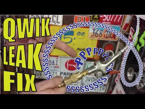 Leaking air couplers fixed in seconds