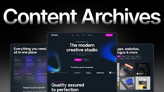 Create a Content Archive on Squarespace