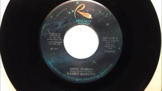 Sweet Melinda , Randy Barlow , 1979 Vinyl 45RPM