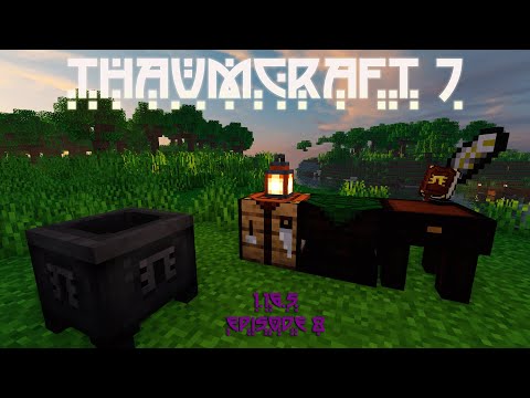 Minecraft with Thaumcraft 1.16.5  - Episode 8: The End?