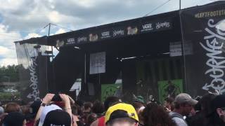 Attila - All Hail Rock and Roll. Warped Tour Nashville. 6/27/17