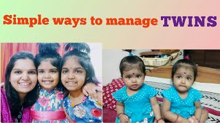 Simple ways to manage twins | How did I manage my twins alone