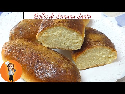 Bollos de Semana Santa | Receta de Cocina en Familia