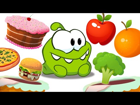 Learn With Om Nom | Junk Food Vs Veggies | Hooplakidz Toons