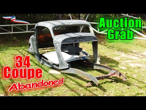 34 Ford Custom Chopped Fiberglass Coupe - Let's Have A Close Look See