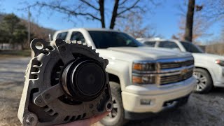 Change Alternator 2014 - 2018 Chevy Silverado GMC Sierra Taho Yukon Suburban