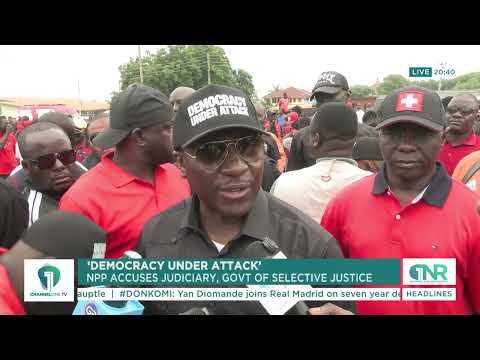 Thousands Join NPP’s ‘Democracy Under Attack’ Protest in Accra