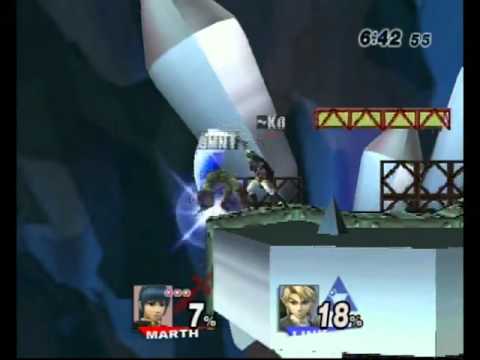 (2/13/11) Project M - King Beef (Marth) vs. Omni (Link) 6