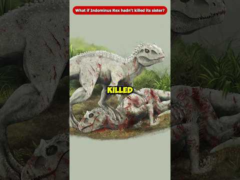 What if Indominus Rex Hadn't Killed her Sister? Jurassic World Rebirth #Shorts #Viral