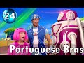 Português Brasileiro LazyTown 1 O Jogador Robô Episódio 24 Discovery Kids Boomerang