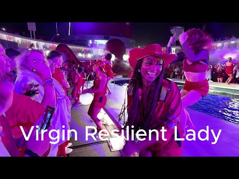 Thumbnail for Virgin 'Resilient Lady' all the fun onboard