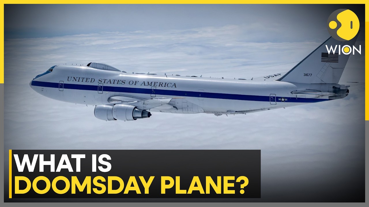 Man Held For Filming US Doomsday Plane | WION News