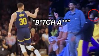 LEAKED Audio Of Steph Curry Trash Talking D’Angelo Russell: “Get Your B*tch A** On The Court”👀