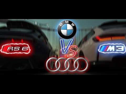 Thumbnail for BMW M3 Touring v Audi RS6: DRAG RACE by Audi, BMW M3, BMW