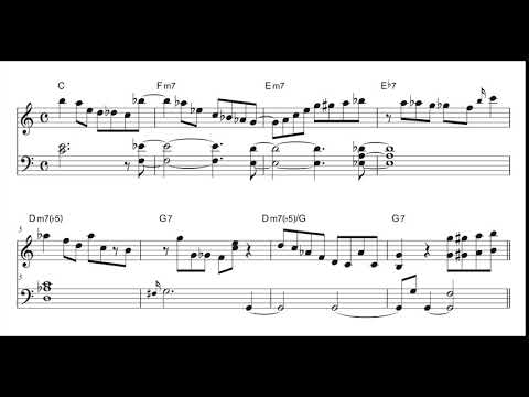 Teddy Wilson Intro on All Of Me