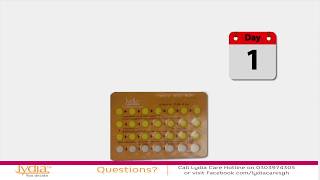 Episode 3 - How to take the Lydia Daily Oral Contraceptive Pill