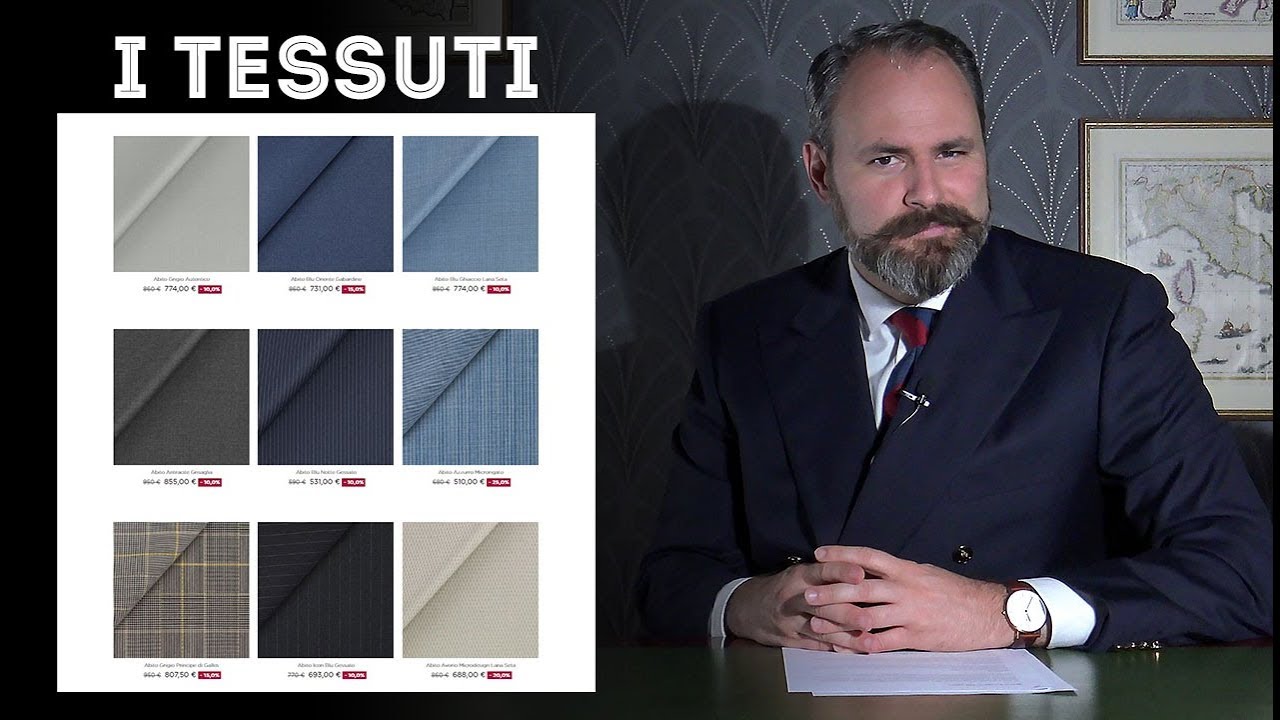Abito da uomo: come scegliere il tessuto