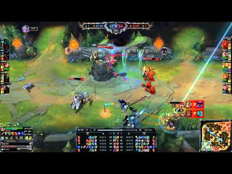SKT T1 Faker * Corki vs Ezreal * Michell LOL PL Highlight 2015