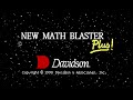 NEW MATH BLASTER Plus 1990 DOS Gameplay No Commentary