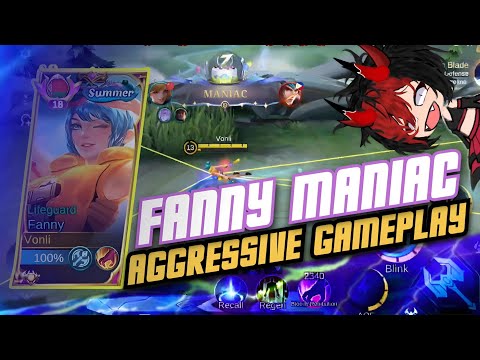 FANNY SUPER AGGRESSIVE TOWER DIVE MANIAC! | SOLO RANKED GAMEPLAY | MLBB