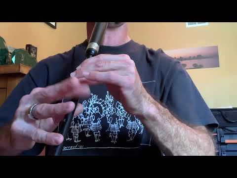 My bagpipe exercise routine