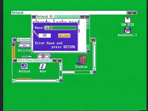 Working with the Commodore Amiga 500 V34