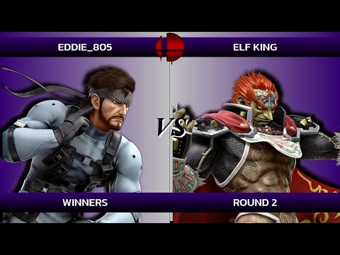 Back In Blood 3 - Eddie_805 (Snake) vs Elf King (Ganondorf) - Winners Round 2