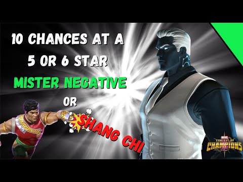10 Chances at Mister Negative - Mister Negative Early Access Crystals - Marvel Contest of Champions