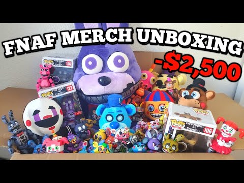 I Spent $2,500 on a FNaF Mystery Box | FNAF FUNKO MERCH UNBOXING