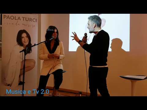 PAOLA TURCI presenta l'album Viva da morire con Giuseppe Fiorello (Conferenza stampa)