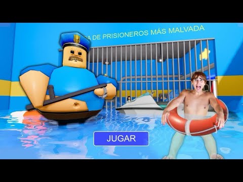 LA PRIGIONE DI BARRY SI È ALLAGATA SU ROBLOX…😱🌊 *nuotiamo*