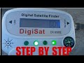 How To Use A Digital Satellite Finder Step By Step Dstv Open View
