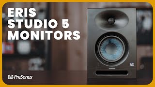 Video thumbnail for PreSonus Eris Studio 5 Monitors - Hands-On First Look by Tarpley Music