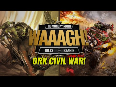 WHO'S DA BEST?! Beast Snaggas Vs Speed Freeks 1,000 Point Warhammer 9th Battle Report