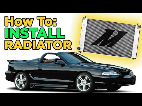 How to: Install Mishimoto Radiator: 1996-2004 Mustang GT 4.6, SN95 Ford