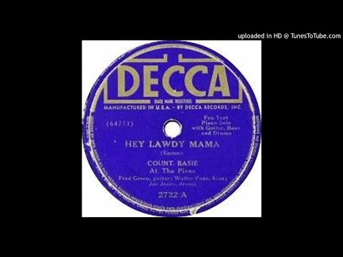 Louis Armstrong And His Hot Seven "Hey Lawdy Mama"  (1941) - Decca  2722.