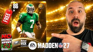 FREE Legend Mike Vick + Building A HYBRID Theme Team! No Money Spent Episode #4