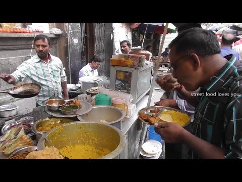 Pure Veg Food On the Kolkata Street | Who Can Tell The Name of The Food | Street Food Loves You Video
