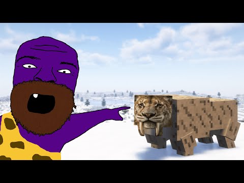 Minecraft caveman conquers the Ice Age