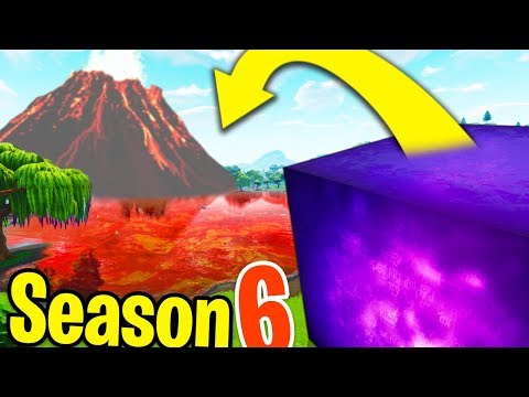 IL CUBO CREERÀ UN VULCANO A LOOT LAKE PER LA SEASON 6 - Fortnite Battle Royale ITA