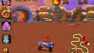 Crash Nitro Kart - Unlock Fake Crash [GBA]