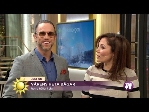 Peter och Tilde provar vårens hetaste glasögon - Nyhetsmorgon (TV4)