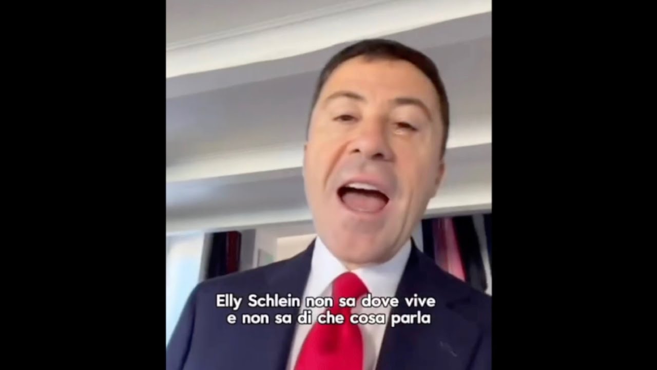 ITALO BOCCHINO: "SCHLEIN NON HA MAI LAVORATO IN VITA SUA, MA ACCUSA IL GOVERNO DI AIUTARE I RICCHI"